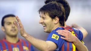 Liga BBVA: Racing 0 Barcelona 2