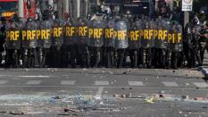 Copa Confederaciones: Pitos para España y cargas de la policía antes del partido