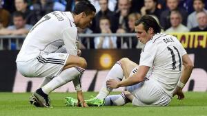 Bale y Modric, lesionados