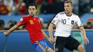 Xavi, declarado mejor jugador del partido 