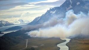 Chile pide ayuda internacional por un incendio en la Patagonia