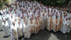 Los sacerdotes celebran en Tegueste el día de su patrón