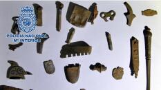 La Policía Nacional detiene a tres personas en Badajoz por expoliar yacimientos arqueológicos