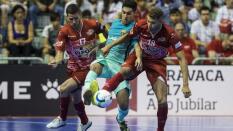 Resbalón de ElPozo y el Barça jugará la final