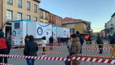 Ocho positivos en Covid en las más de mil pruebas realizadas en Villalón de Campos (Valladolid)