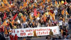 Una entidad sufragada por Artur Mas fleta autobuses para ir a la Diada desde Valencia