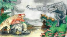 Los cocodrilos de 10 metros que aterrorizaron a los dinosaurios en África
