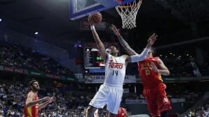 La defensa del Madrid ahoga al UCAM Murcia y le mete en las semifinales