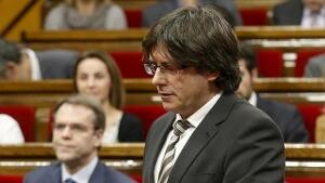 Puigdemont promete «coraje» para romper con España