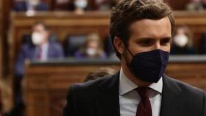 Pablo Casado, positivo en Covid tras estar con un contacto directo contagiado