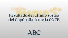 Comprobar resultados del sorteo del cupón diario de la ONCE de hoy jueves, 27 de junio de 2019