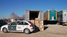 Golpe a una banda que robó mercancía por valor de 500.000 euros a transportistas