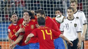 España bate su récord de minutos sin encajar un gol