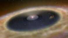 Primera fotografía de la formación de un planeta
