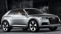 Audi crossline coupé, plataforma de ensayo