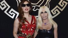 Lady Gaga visita a Donatella Versace