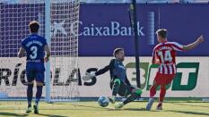 El Atlético prolonga la escalada