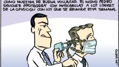 Pactos con mascarilla