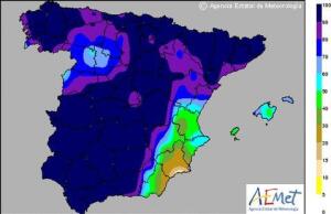 Bajonazo de temperaturas y lluvia en toda España para el Domingo de Resurrección