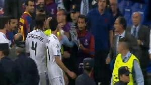 El árbitro expulsa a Pinto, Pepe y Mourinho