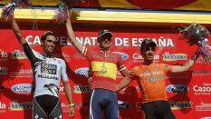 Rojas gana a Contador el campeonato de España en ruta