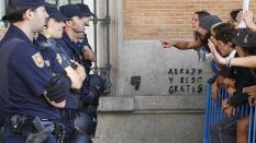 Policías presentarán una denuncia ante la UE por la «inacción» del Gobierno ante las marchas del 15-M