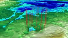 La NASA descubre otro gigantesco cráter de impacto bajo los hielos de Groenlandia