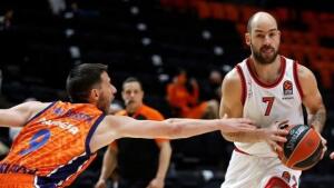 El Olympiacos complica el futuro del Valencia Basket