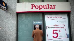 Popular cierra la primera semana de su ampliación de capital con una caída del 1%