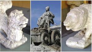 El dragón y el oso que desaparecieron de la fuente de la Cibeles