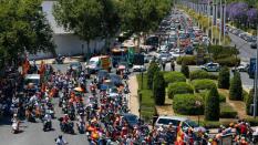 Lacitos a juego conla bandera de España