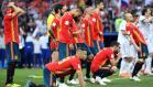 La penosa tanda de penaltis de España
