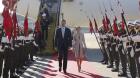 Los Reyes, recibidos con los máximos honores a su llegada a Portugal