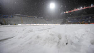 La nieve suspende el Parma-Juventus