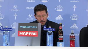 Simeone: "Nuestros jugadores están preparados para competir en cualquier momento"