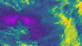 «La nube más fría de la Tierra»