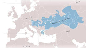 El mayor lago del mundo estuvo en Europa