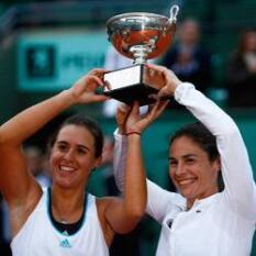 Medina y Ruano, campeonas de dobles del Roland Garros