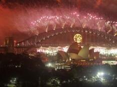 Los australianos han despedido 2008 y festejado la llegada de 2009