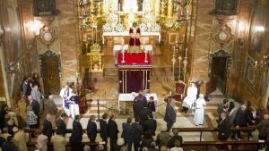 La lluvia impidió la salida en via crucis del Señor de la Sentencia