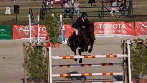 Alejandro Maldonado, campeón andaluz de saltos en Pineda