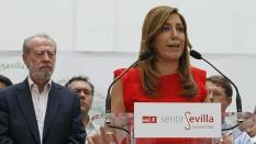 Susana Díaz emplaza al PSOE de Sevilla a dejar atrás «convulsiones internas»