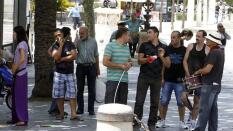Miembros de IU también están de okupas en el edificio de San Lázaro