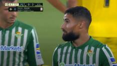 Betis - Villarreal: Gil Manzano no se ensaña con Fekir en el acta