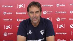 Lopetegui y la lucha por Europa: "No pensamos en lo que hacen otros"