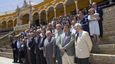 Entrega de trofeos a los ganadores de la Exhibición de Enganches de la Maestranza