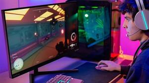 ¿Se puede jugar y trabajar en la misma pantalla? He comparado 3 monitores QHD y he visto esto