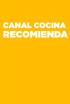 Canal Cocina recomienda