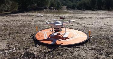 Gestión integral de un olivar tradicional desde las alturas