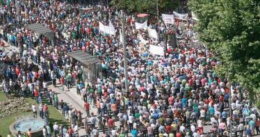 El sector oleícola, dividido ante la manifestación de este martes en Sevilla